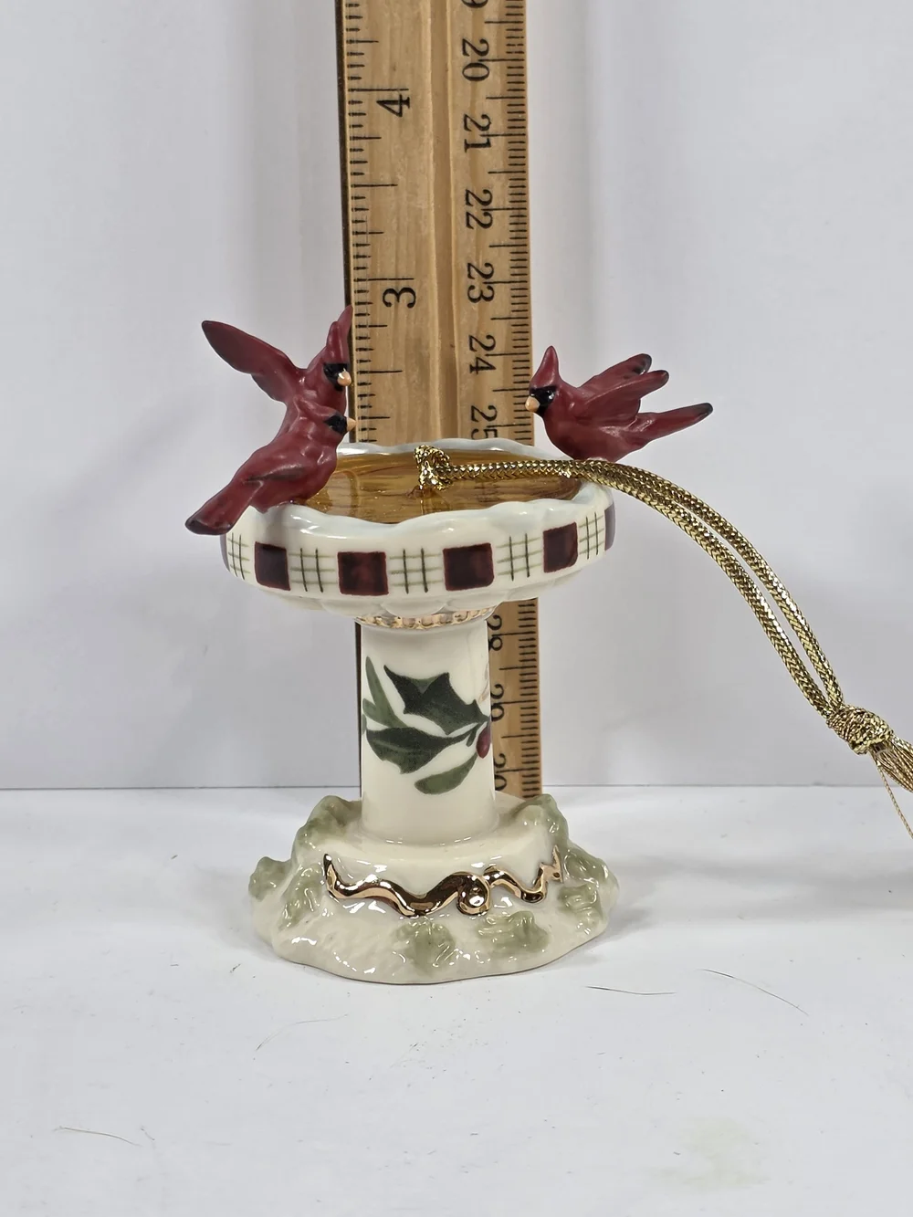 Lenox decorative birdbath